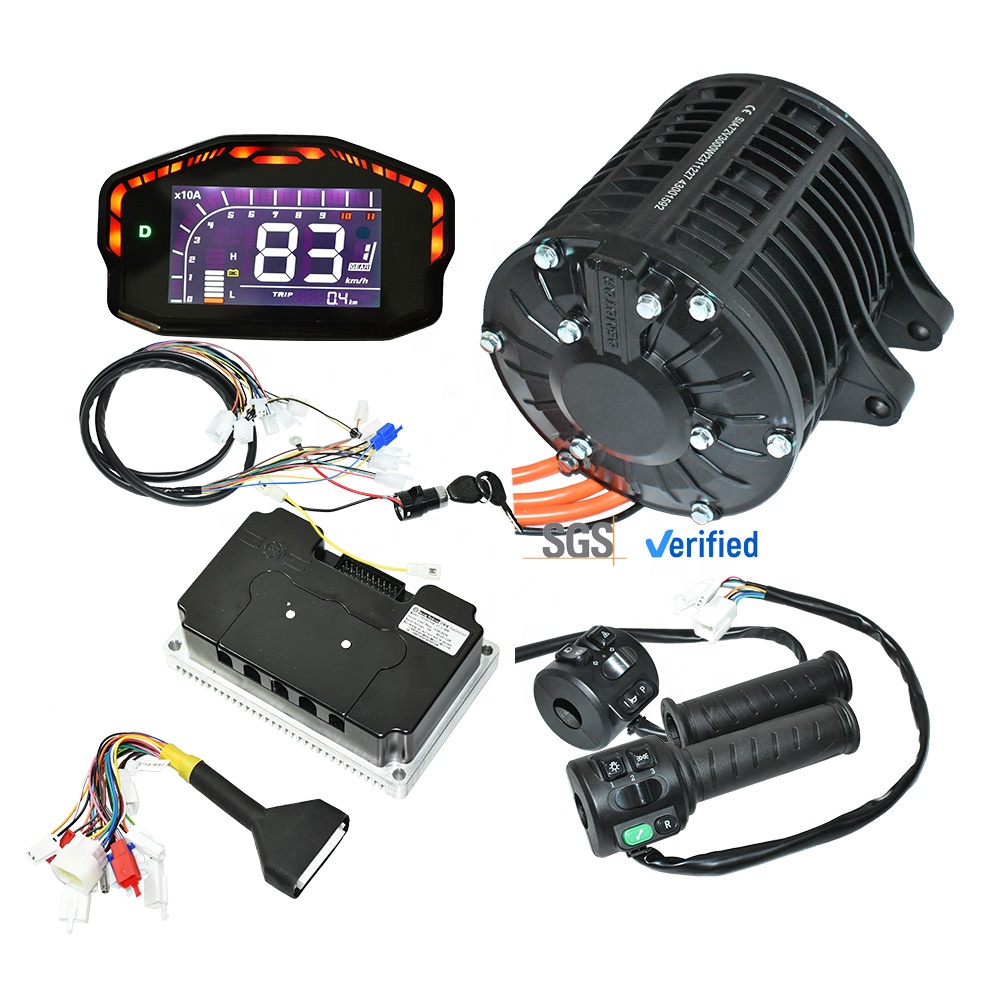 Mid Drive Motor Kit 72V 3000W - Kit de moto électrique Fardriver 72680,