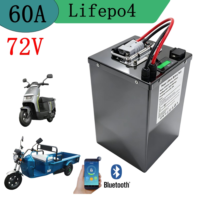 72V 60Ah Lifepo4 Battery Pack - Batterie rechargeable au lithium LiFePO4 72V