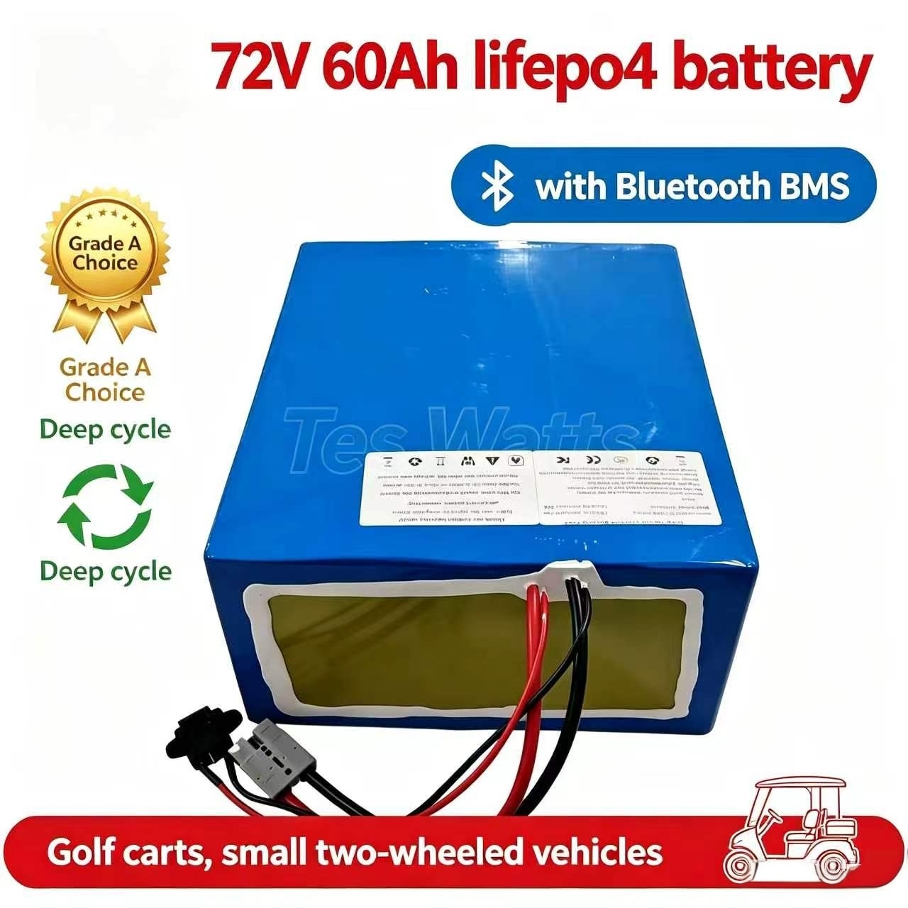 Batterie au lithium 72V 60Ah L - 72V 60Ah Lifepo4 Battery Pack avis et prix