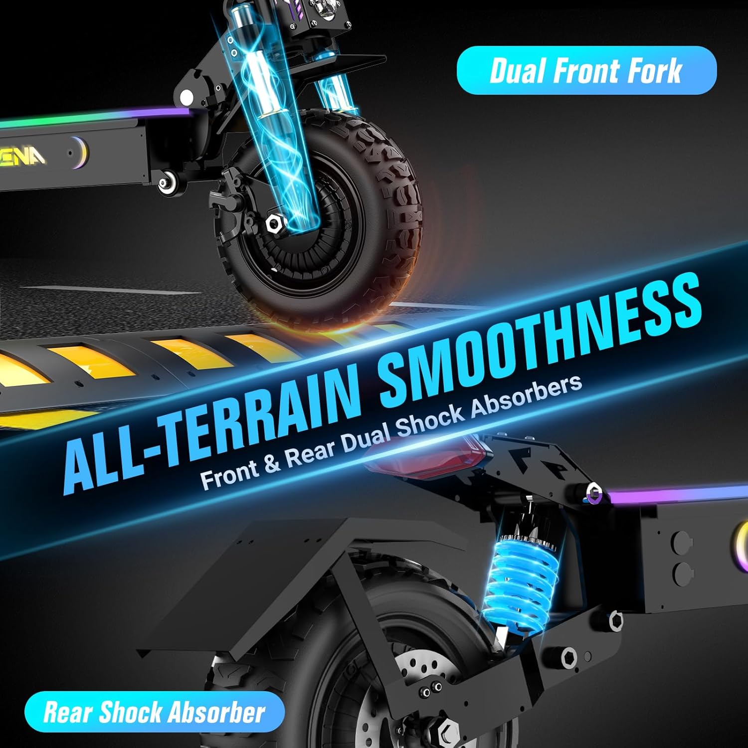 Trottinette électrique adulte  - 60V 5600W Dual Motor Electric Scooter avis et prix