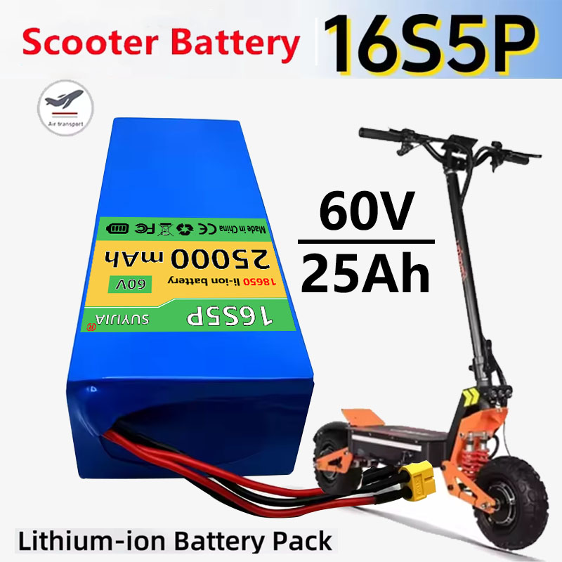 Batterie rechargeable De Iones - 60V 30Ah Electric Scooter Battery avis et prix